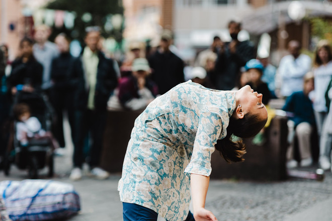 foto: Neil Nisbet/Article19 Danser: Katja Weber